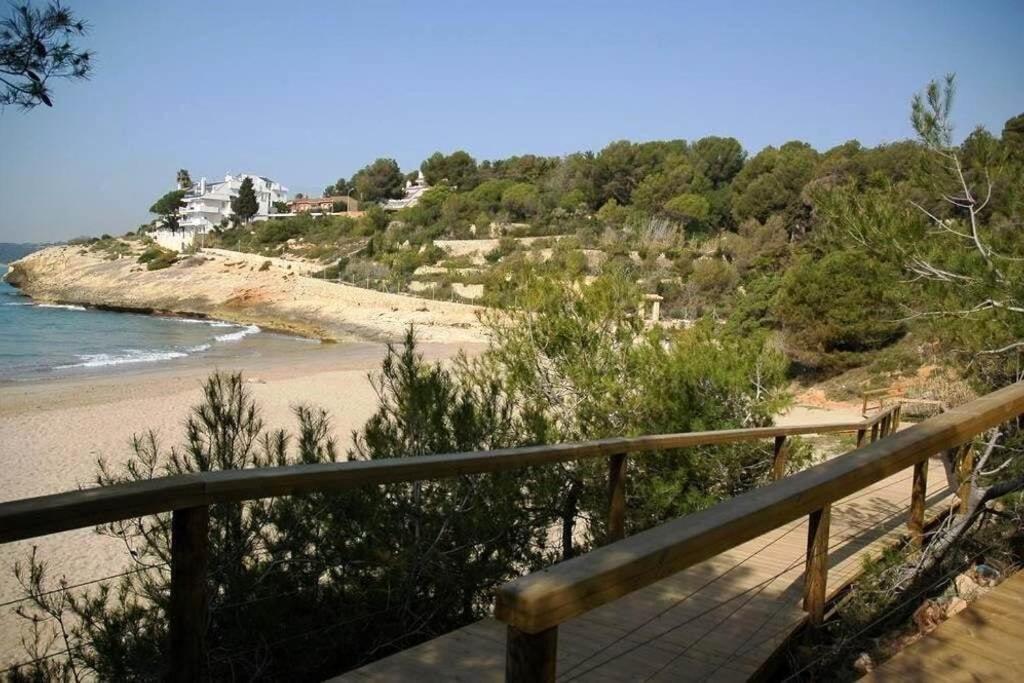 Villa Alex Altafulla Hermosa Casa Con Espectaculares Vistas Al Mar Y A Tocar De Una Idilica Calita Dış mekan fotoğraf